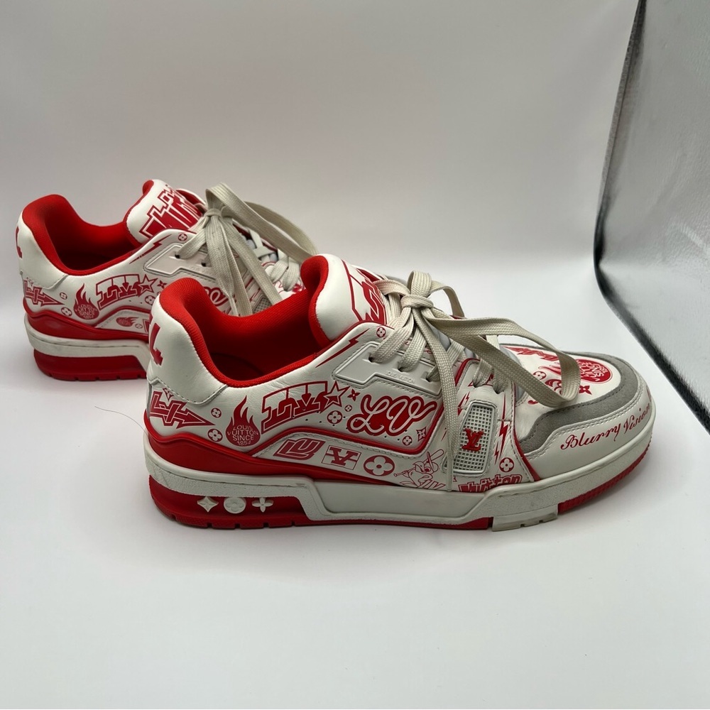 Louis Vuitton LV Trainer Graffiti Sneaker - Picture 4 of 9